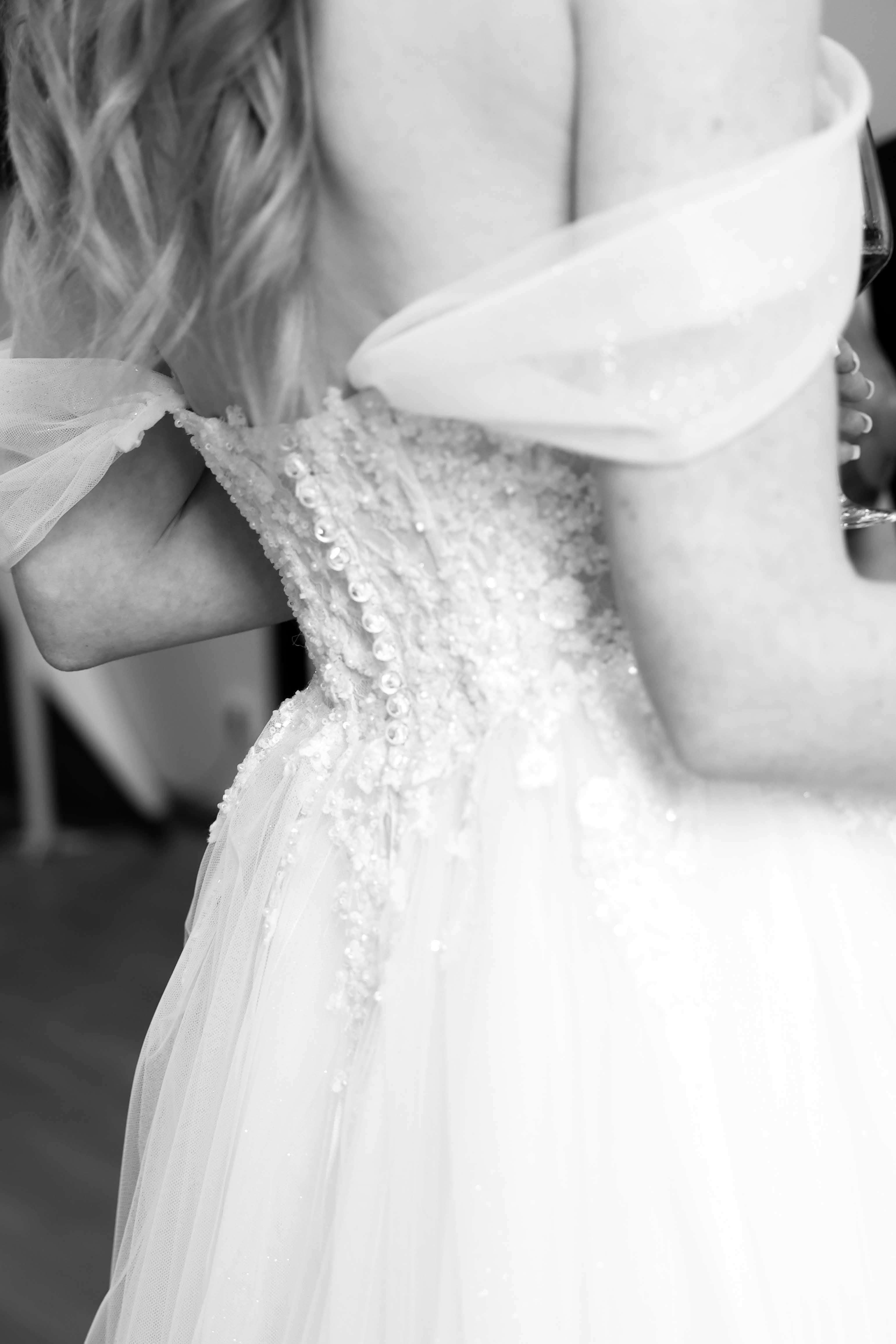 Hochzeitsfotografie – emotionaler Moment des Brautpaares